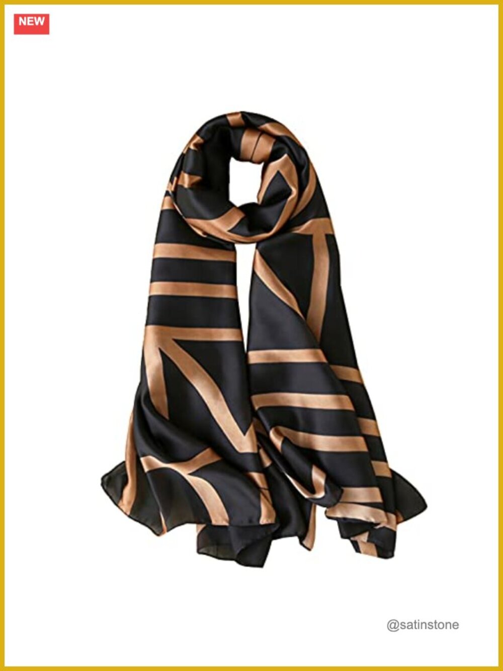 100% Mulberry Silk Scarf Long Lightweight Shawl Wrap